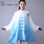Fashion Tai Chi Uniform Women Men Martial Arts Uniform Chinese Traditional Folk Long Sleeve Kung Fu Suit Morning Sportswear