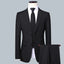 Men's Solid Color Business Suit 2025 High Quality Fashion Banquet Wedding Trend Groom Best Man Single 3/2/1