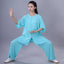 Chinese Traditional Tai Chi Clothing Cotton Linen Breathable Martial Arts Uniforms Summer Kung Fu Taijiquan Morning Sportswear