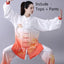 Fashion Tai Chi Uniform Women Men Martial Arts Uniform Chinese Traditional Folk Long Sleeve Kung Fu Suit Morning Sportswear