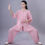Chinese Traditional Tai Chi Clothing Cotton Linen Breathable Martial Arts Uniforms Summer Kung Fu Taijiquan Morning Sportswear
