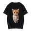 Funny Cat 3D Print Women Casual Oversized T-Shirt Women Men Harajuku T Shirts Girl Boy Casual Fashion Clothes