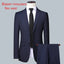 Men's Solid Color Business Suit 2025 High Quality Fashion Banquet Wedding Trend Groom Best Man Single 3/2/1