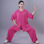 Chinese Traditional Tai Chi Clothing Cotton Linen Breathable Martial Arts Uniforms Summer Kung Fu Taijiquan Morning Sportswear