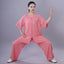 Chinese Traditional Tai Chi Clothing Cotton Linen Breathable Martial Arts Uniforms Summer Kung Fu Taijiquan Morning Sportswear